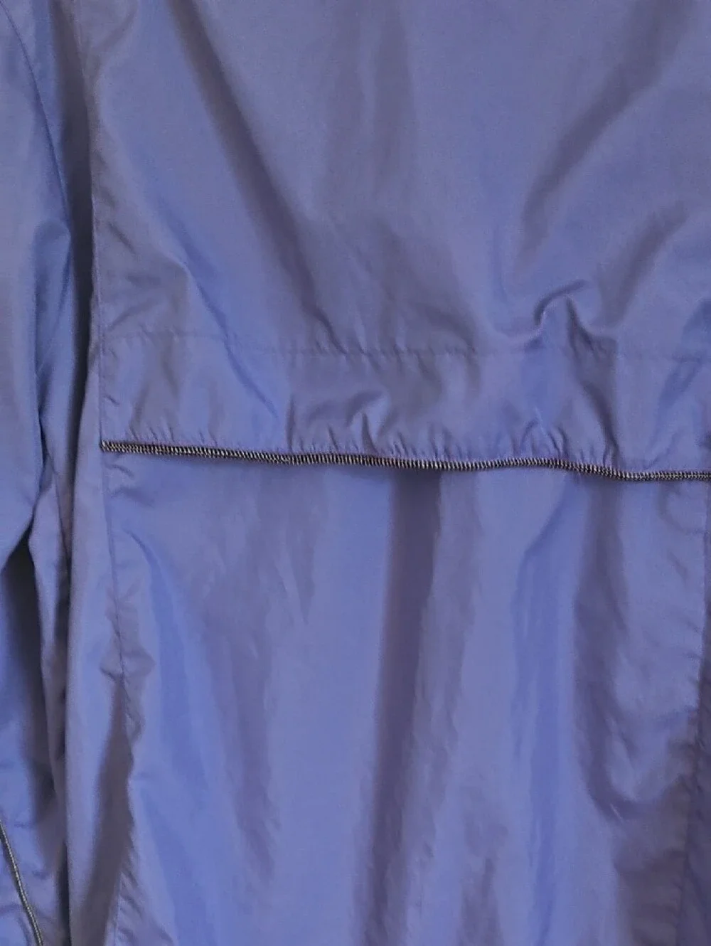 Prospirit Purple Zip-Up Windbreaker Jacket. FLAW